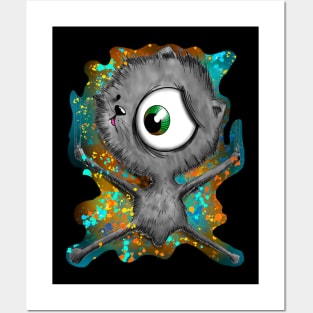 Splat cat Posters and Art